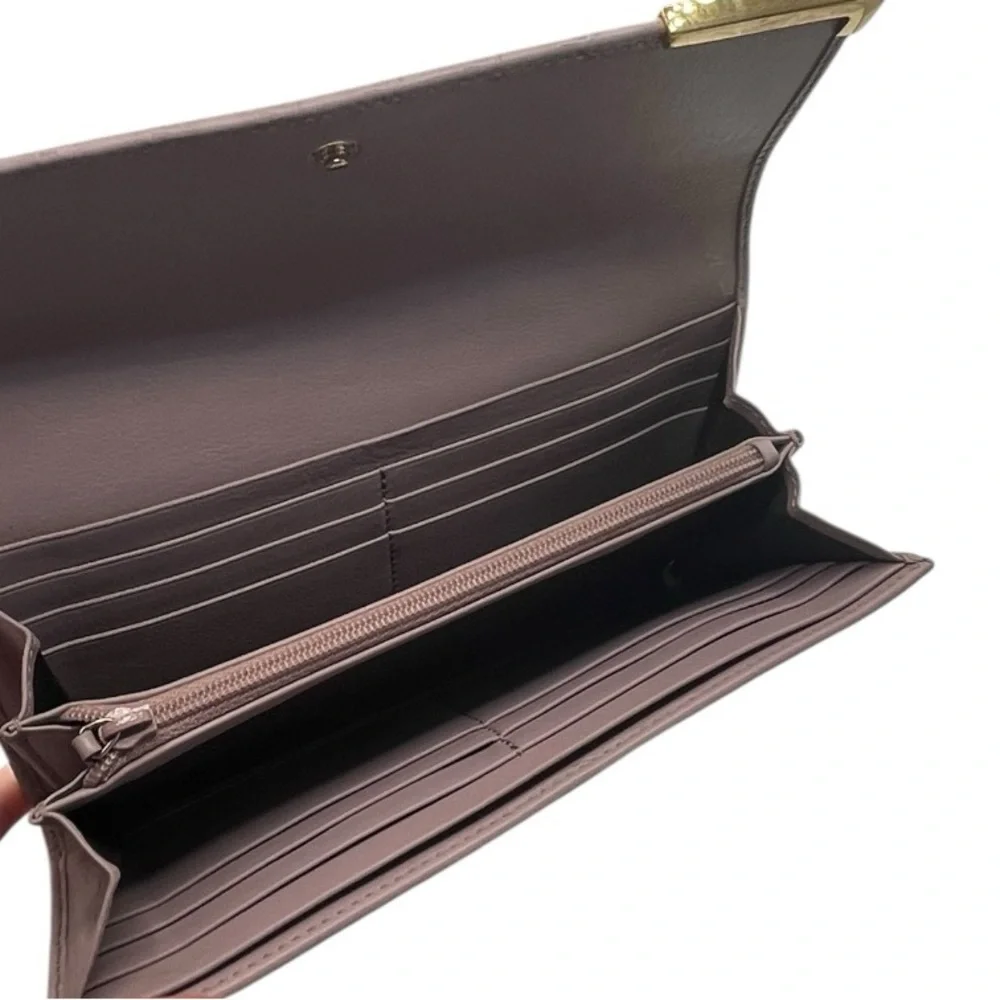 Gucci Microguccissima Continental Wallet in lilac leather with COA - Picture 5 of 12